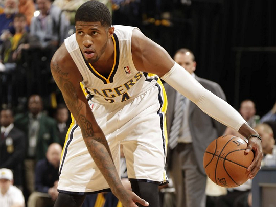 凯尔特人力克雷霆，乔治高光表现